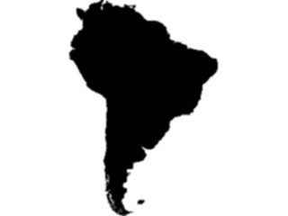 Sticker Custom Preview Image #086259 Maps Continents Regions South America5