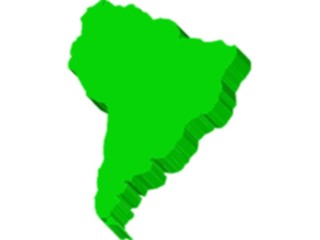 Sticker Custom Preview Image #086261 Maps Continents Regions South America7