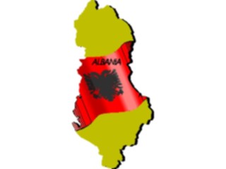 Sticker Custom Preview Image #086281 Maps Countries Albania4