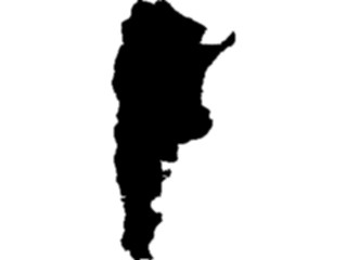 Sticker Custom Preview Image #086293 Maps Countries Argentina2