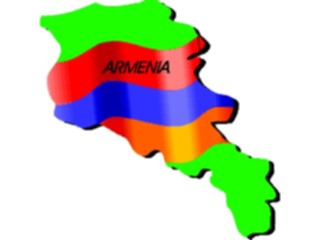 Sticker Custom Preview Image #086300 Maps Countries Armenia4