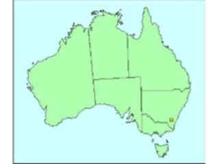 Sticker Custom Preview Image #086301 Maps Countries Australia01