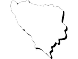 Sticker Custom Preview Image #086354 Maps Countries Bosnia Herzegovina2