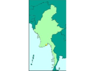 Sticker Custom Preview Image #086376 Maps Countries Burma1