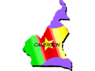 Sticker Custom Preview Image #086390 Maps Countries Cameroon4