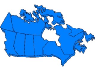 Sticker Custom Preview Image #086392 Maps Countries Canada2