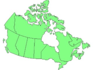 Sticker Custom Preview Image #086393 Maps Countries Canada3