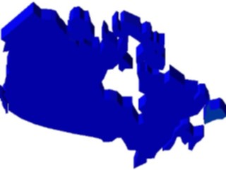 Sticker Custom Preview Image #086394 Maps Countries Canada4