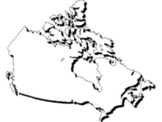 Sticker Custom Preview Image #086398 Maps Countries Canada8