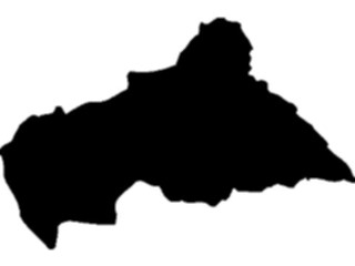 Sticker Custom Preview Image #086401 Maps Countries Central African Republic2