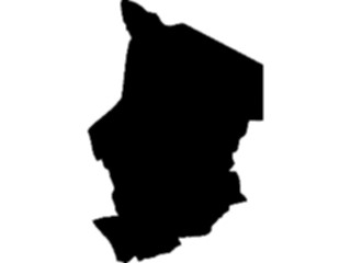 Sticker Custom Preview Image #086405 Maps Countries Chad2