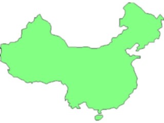 Sticker Custom Preview Image #086414 Maps Countries China2