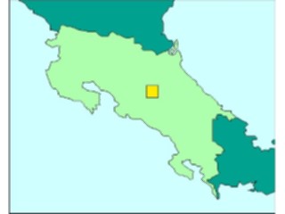 Sticker Custom Preview Image #086433 Maps Countries Costa Rica1