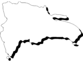 Sticker Custom Preview Image #086461 Maps Countries Dominican Republic3