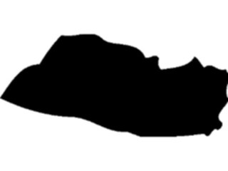 Sticker Custom Preview Image #086471 Maps Countries El Salvador1