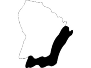 Sticker Custom Preview Image #086502 Maps Countries French Guiana3