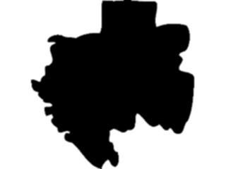 Sticker Custom Preview Image #086504 Maps Countries Gabon2