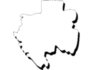 Sticker Custom Preview Image #086505 Maps Countries Gabon3