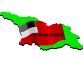 Sticker Custom Preview Image #086511 Maps Countries Georgia Republic