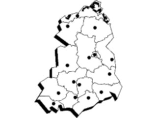 Sticker Custom Preview Image #086523 Maps Countries Germany East