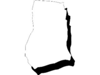 Sticker Custom Preview Image #086527 Maps Countries Ghana3