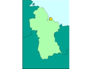 Sticker Custom Preview Image #086544 Maps Countries Guyana1