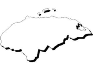 Sticker Custom Preview Image #086552 Maps Countries Honduras3