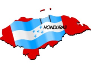 Sticker Custom Preview Image #086553 Maps Countries Honduras4
