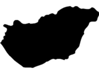 Sticker Custom Preview Image #086556 Maps Countries Hungary2