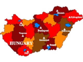 Sticker Custom Preview Image #086559 Maps Countries Hungary5
