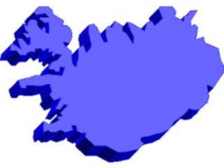 Sticker Custom Preview Image #086562 Maps Countries Iceland2