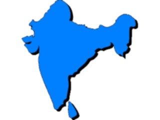 Sticker Custom Preview Image #086567 Maps Countries India2