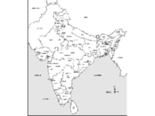 Sticker Custom Preview Image #086572 Maps Countries India7