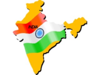 Sticker Custom Preview Image #086573 Maps Countries India8