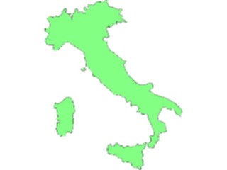 Sticker Custom Preview Image #086601 Maps Countries Italy02