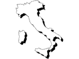 Sticker Custom Preview Image #086603 Maps Countries Italy04