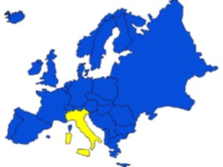 Sticker Custom Preview Image #086605 Maps Countries Italy06