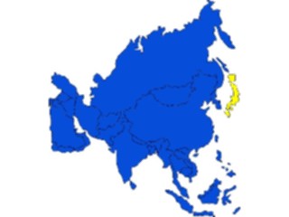 Sticker Custom Preview Image #086623 Maps Countries Japan07