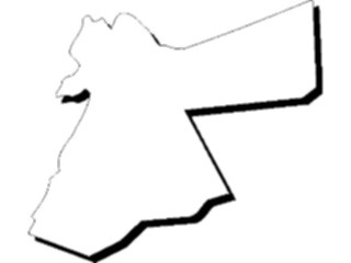 Sticker Custom Preview Image #086631 Maps Countries Jordan4
