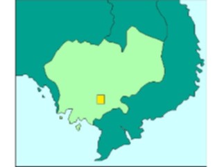 Sticker Custom Preview Image #086632 Maps Countries Kampuchea1