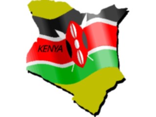 Sticker Custom Preview Image #086644 Maps Countries Kenya5