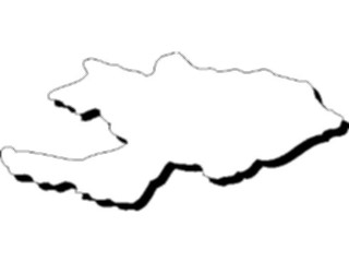 Sticker Custom Preview Image #086646 Maps Countries Kirgistan2