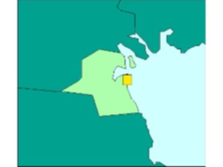 Sticker Custom Preview Image #086654 Maps Countries Kuwait1