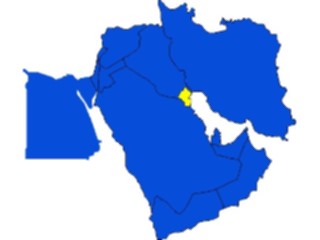 Sticker Custom Preview Image #086655 Maps Countries Kuwait2