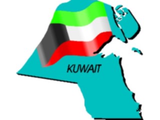 Sticker Custom Preview Image #086656 Maps Countries Kuwait3
