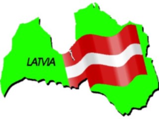 Sticker Custom Preview Image #086662 Maps Countries Latvia2