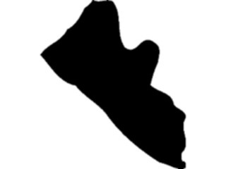 Sticker Custom Preview Image #086669 Maps Countries Liberia2