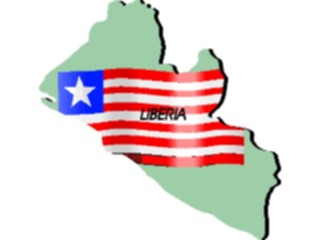 Sticker Custom Preview Image #086671 Maps Countries Liberia4