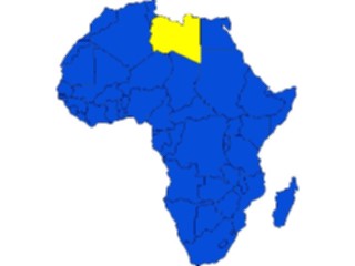 Sticker Custom Preview Image #086675 Maps Countries Libya4