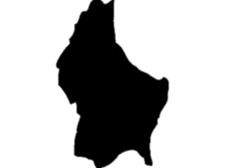 Sticker Custom Preview Image #086684 Maps Countries Luxembourg2